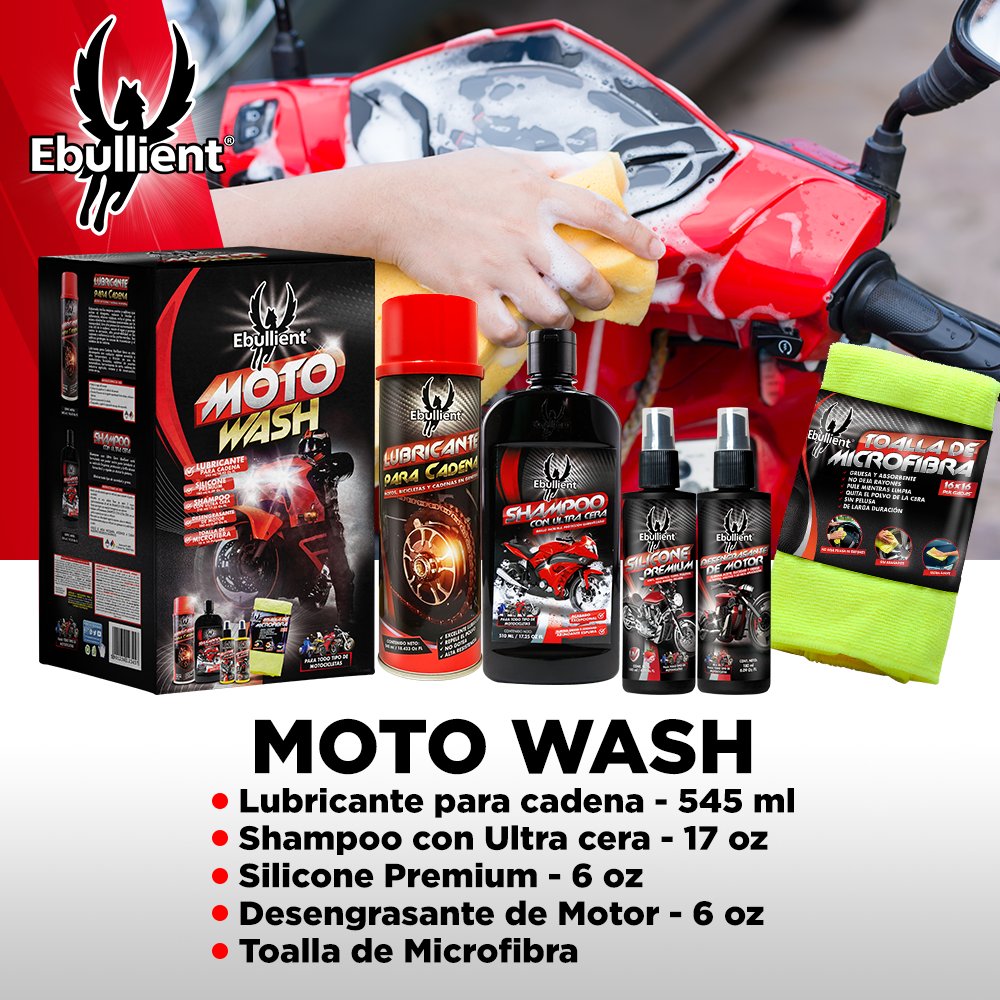 Kit De Limpieza Auto Moto Promo Flash Clean & Go