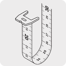 Flexómetro compacto TRUPER contra impactos 8 metros, cinta de 25